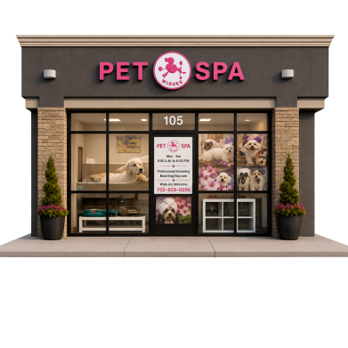 Pet Wishes Spa storefront